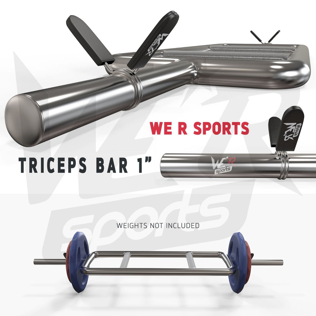 FlexBar Triceps bar with spring Collars