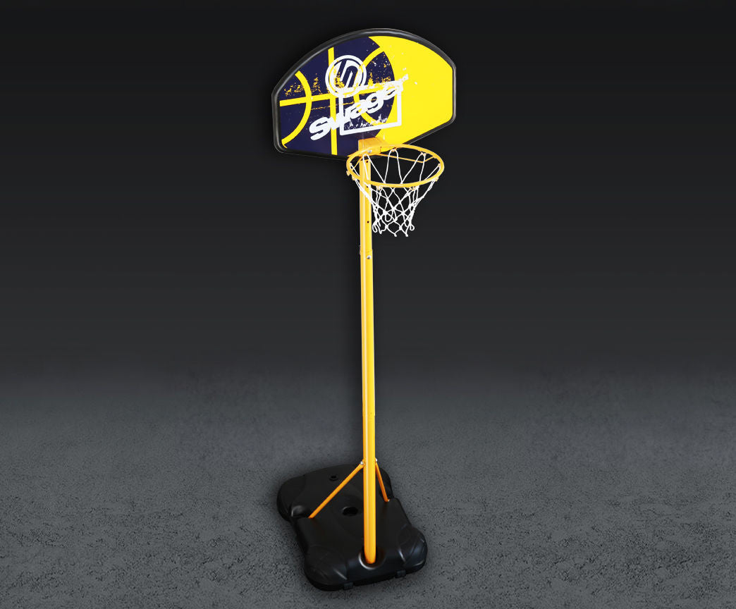 Portable Basketball Net Hoop Backboard With Adjustable Hight Stand With Wheels