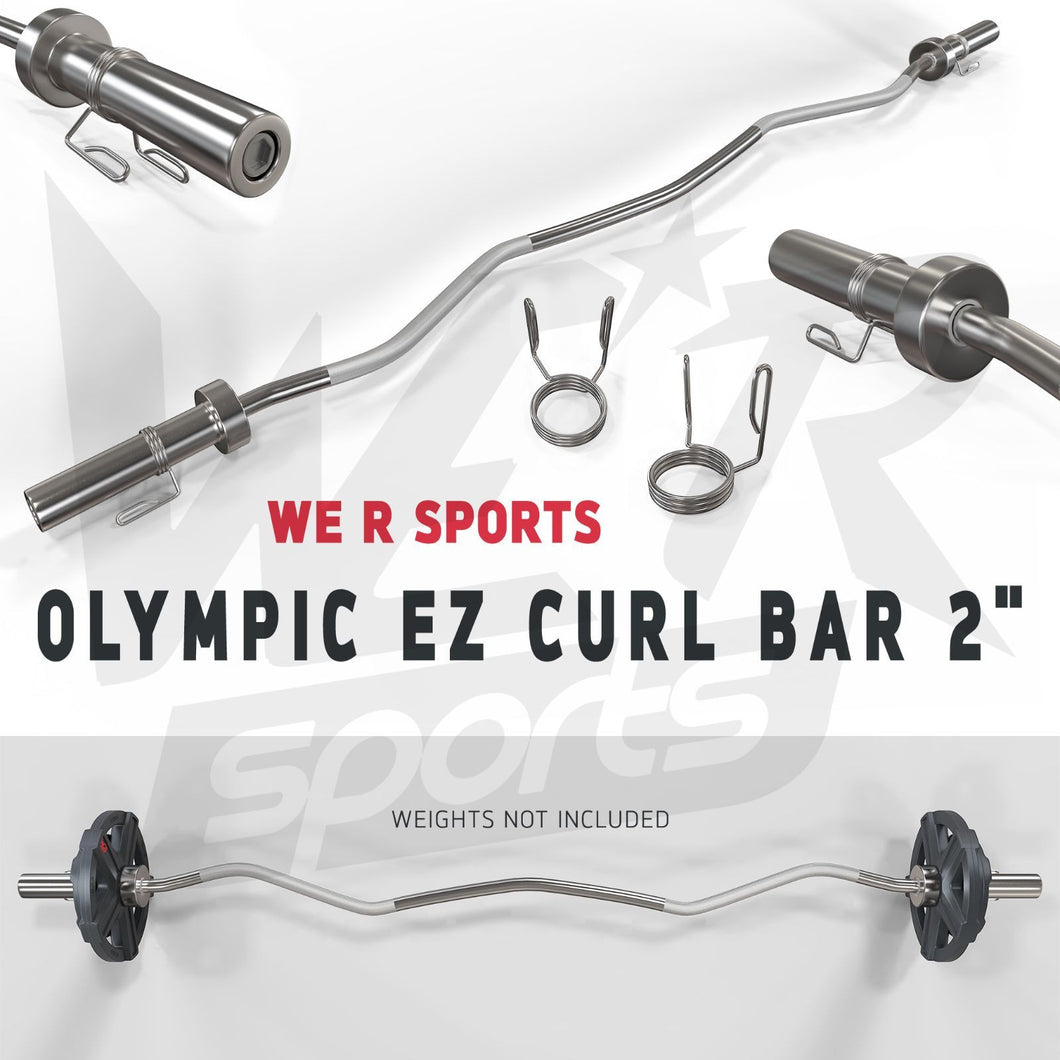 FlexBar Olympic EZ Curl Bar